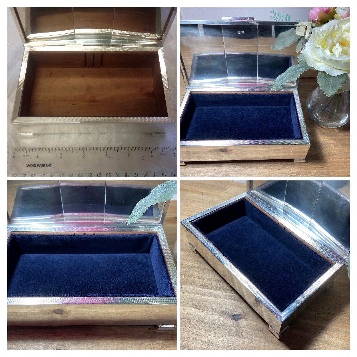 Art Deco Silver Jewellery Box Refurbishment