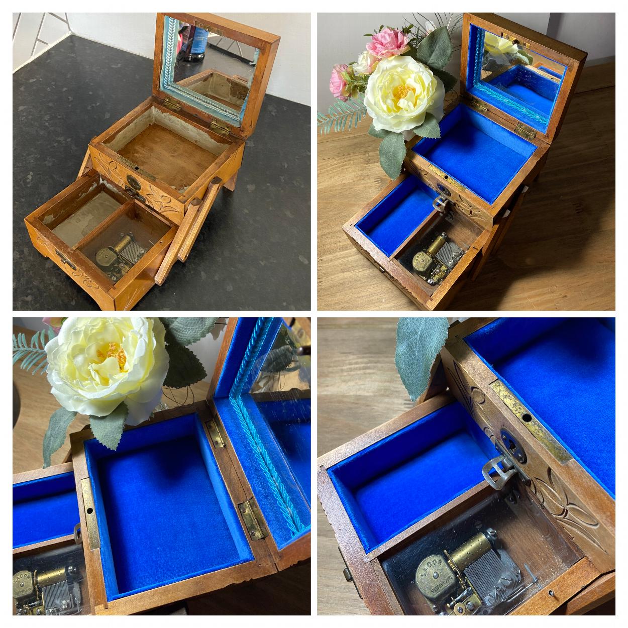 Vintage Jewellery Box Refurbishment